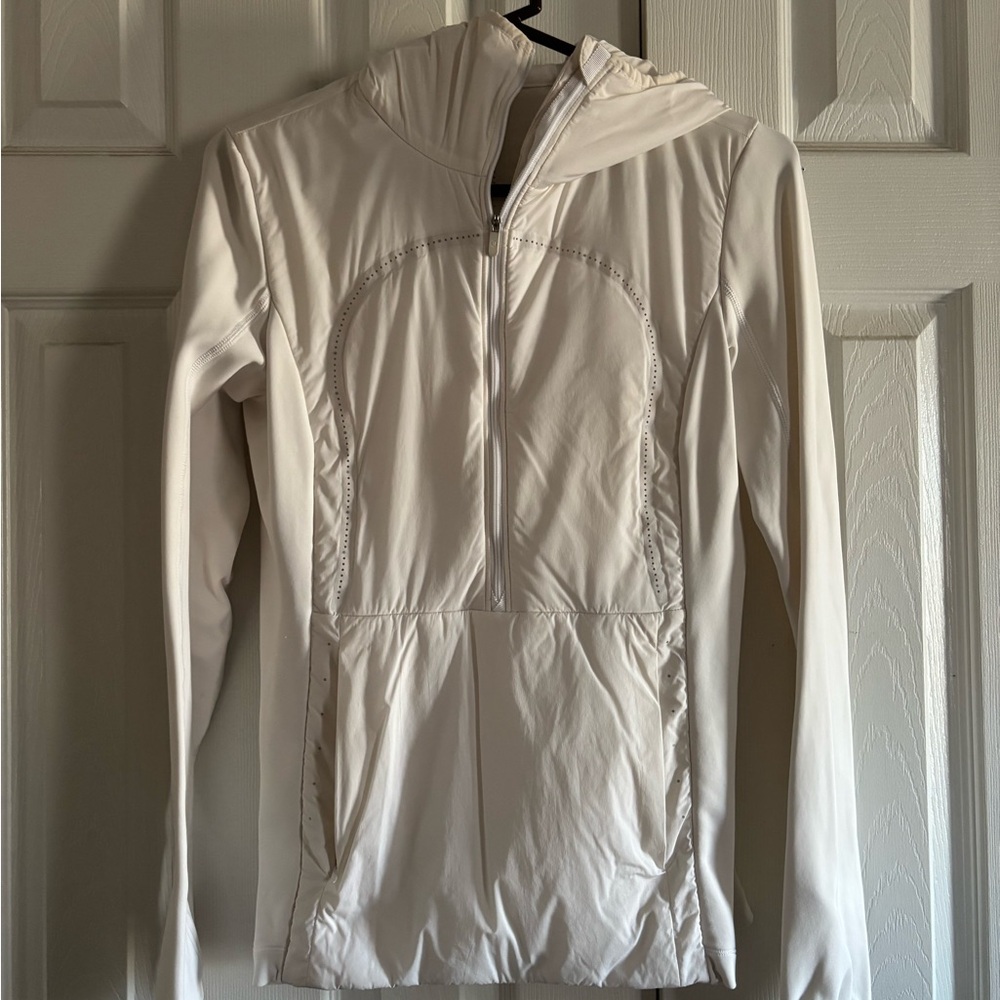 Lululemon Athletica Run For Cold Hooded Pullover Jacket